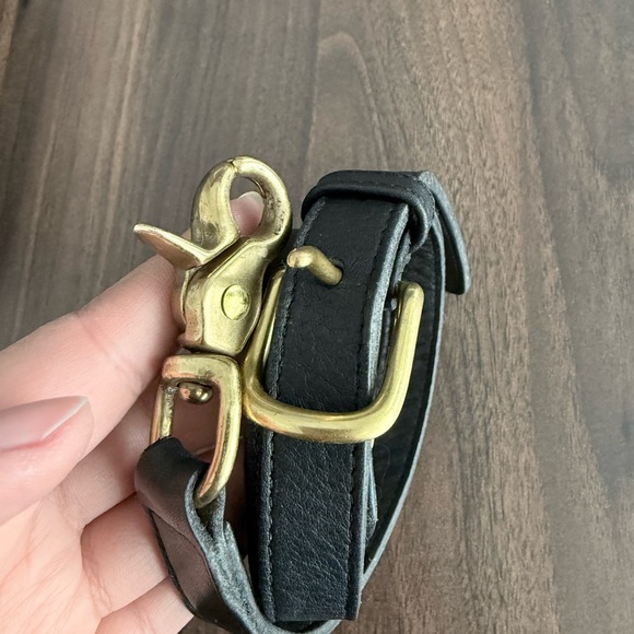 Vintage Coach Willis 9927 in Black with Brass Hardware - Picture 15 of 15